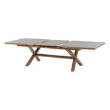 Masă de grădină extensibilă Hesperide Axiome, aluminiu, 10 locuri