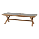 Masă de grădină extensibilă Hesperide Axiome, aluminiu, 12 locuri
