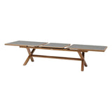 Masă de grădină extensibilă Hesperide Axiome, aluminiu, 12 locuri