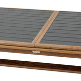Masă de grădină extensibilă Hesperide Axiome, aluminiu, 12 locuri