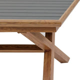 Masă de grădină extensibilă Hesperide Axiome, aluminiu, 12 locuri
