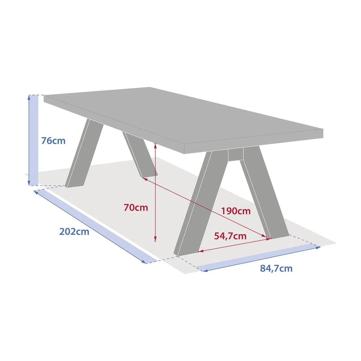 Masă de grădină Hesperide Venizia