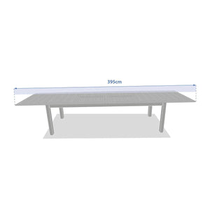 Masă de grădină Hesperide Miceira, extensibilă