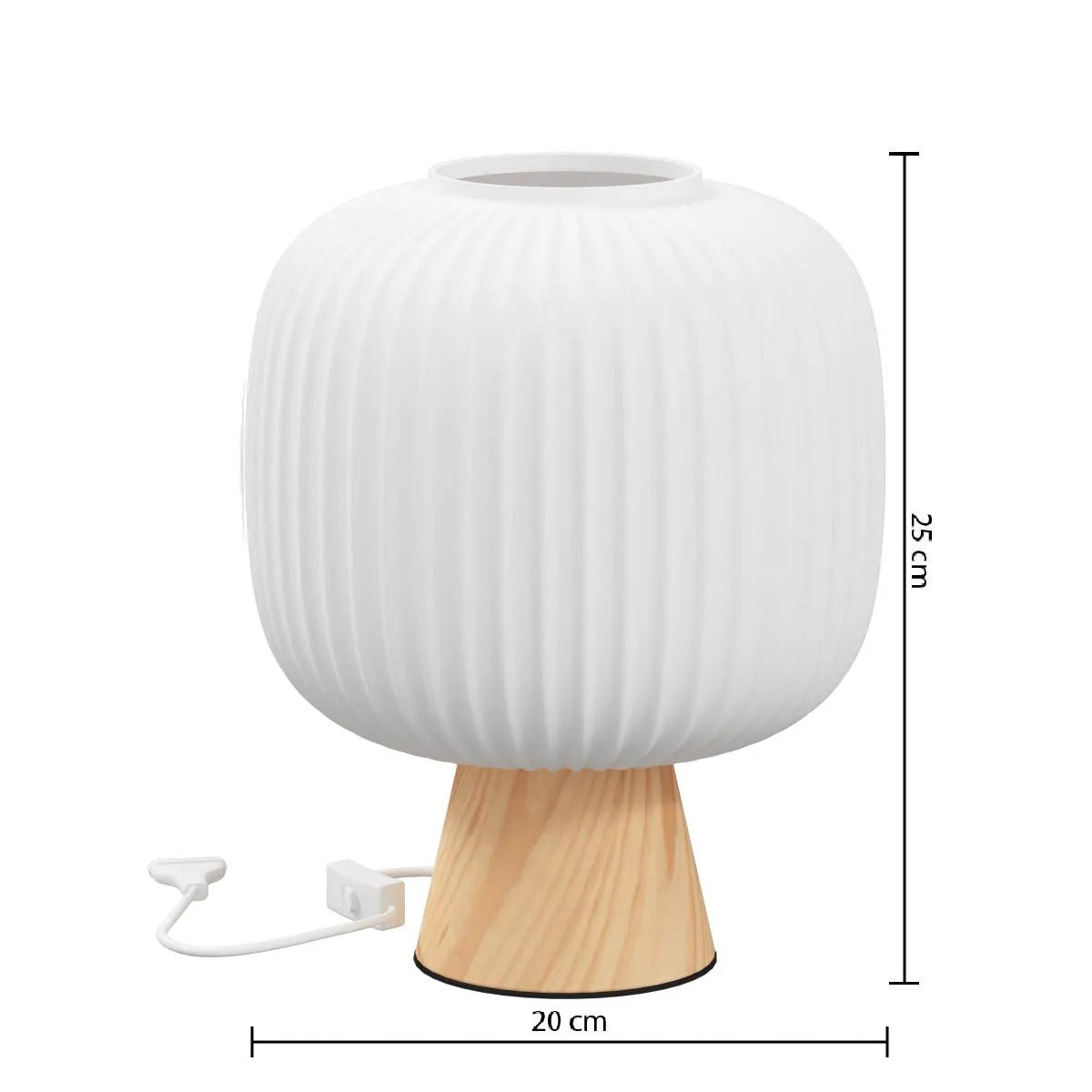 Lampă de masă Atmosphere Travis, 25 cm