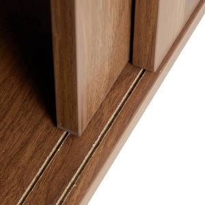 Dulap TV 5five Slidy, cu 2 uși glisante, 120x40x42 cm