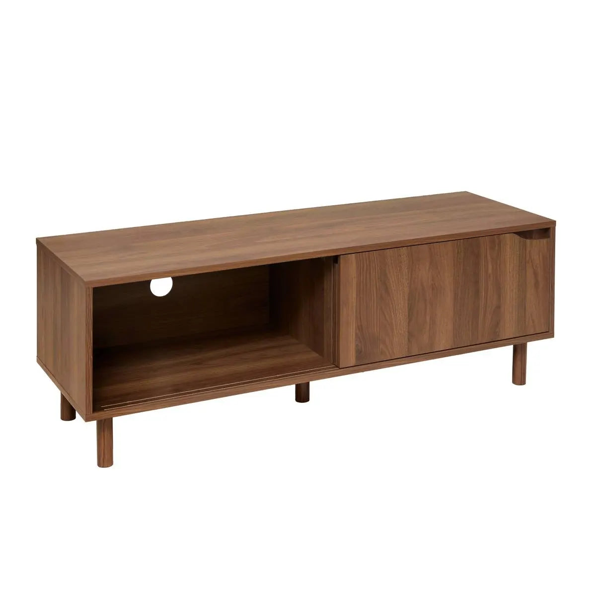 Dulap TV 5five Slidy, cu 2 uși glisante, 120x40x42 cm