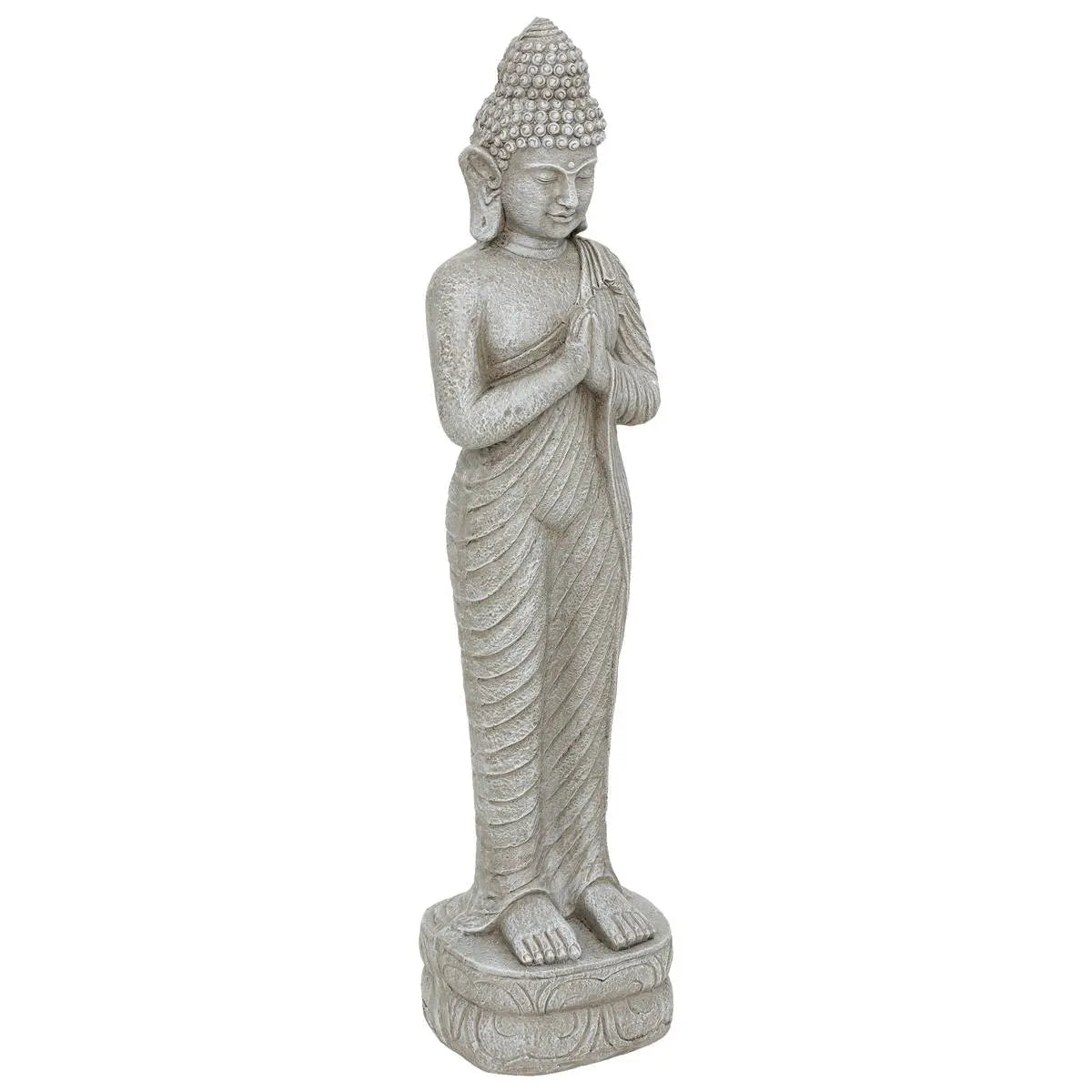 Statuie decorativă Atmosphera Sakin, Magneziu, Gri, 100 cm