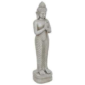 Statuie decorativă Atmosphera Sakin, Magneziu, Gri, 100 cm