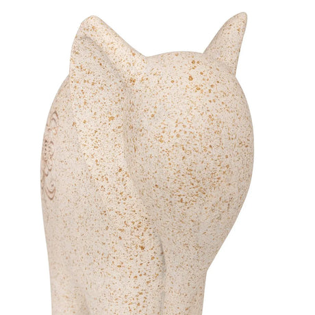 Figurină decorativă Atmosphera Nola, Rășină, Bej, 23 cm