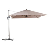 Umbrelă de grădină cu suport lateral Hesperide Equador, anodizat, 4x3 m