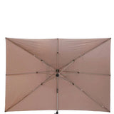 Umbrelă de grădină cu suport lateral Hesperide Equador, anodizat, 4x3 m