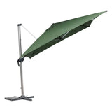 Umbrelă de grădină cu suport lateral Hesperide Equador, anodizat, 4x3 m