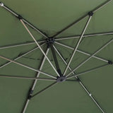 Umbrelă de grădină cu suport lateral Hesperide Equador, anodizat, 4x3 m
