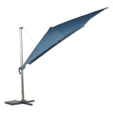 Umbrelă de grădină cu suport lateral Hesperide Equador, anodizat, 4x3 m