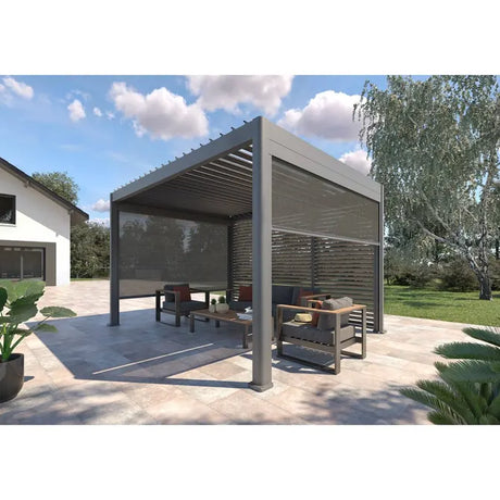 Капак за пергола Hesperide Evora, Графит, 1.3 m