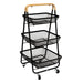 Cărucior de bucătărie 5five Mayaj, Metal, 3 niveluri