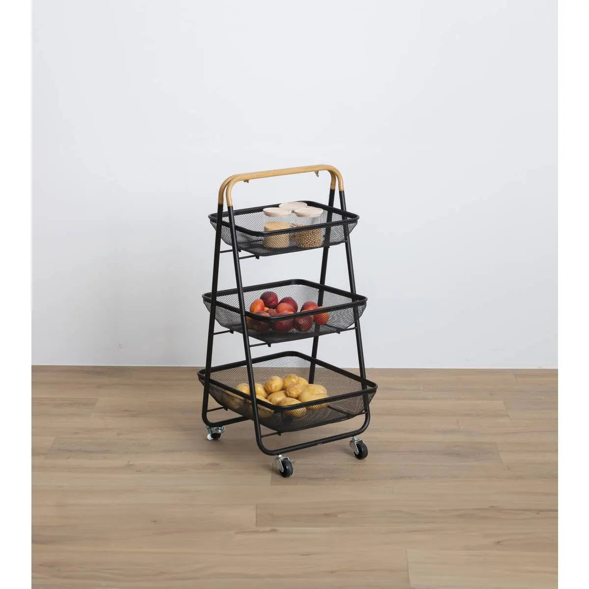 Cărucior de bucătărie 5five Mayaj, Metal, 3 niveluri