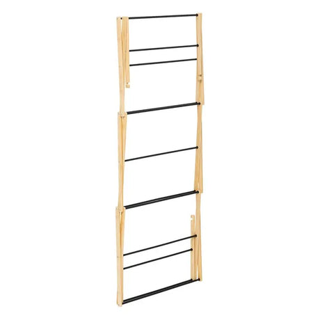 Uscător de rufe 5five Black Bamboo Accordion, bej bambus, 7 m