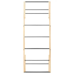 Uscător de rufe 5five Black Bamboo Accordion, bej bambus, 7 m