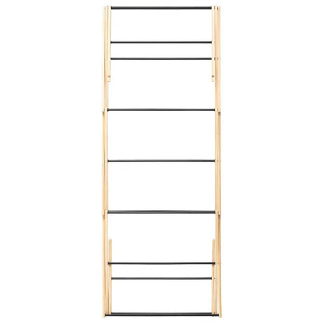 Uscător de rufe 5five Black Bamboo Accordion, bej bambus, 7 m