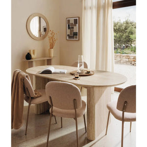 Oglindă de atmosferă Anaya, rășină, Ø78 cm