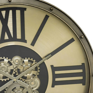 Ceas de perete Atmosphera Parker, Mecanism, Ø80 cm, Metal