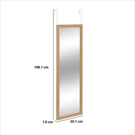 Oglindă de baie 5five Tasso, Pentru ușă, 35x109 cm