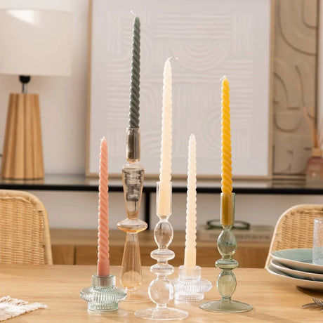 Lumânări neparfumate Atmosphera Hugo, 25 cm, 4 buc.