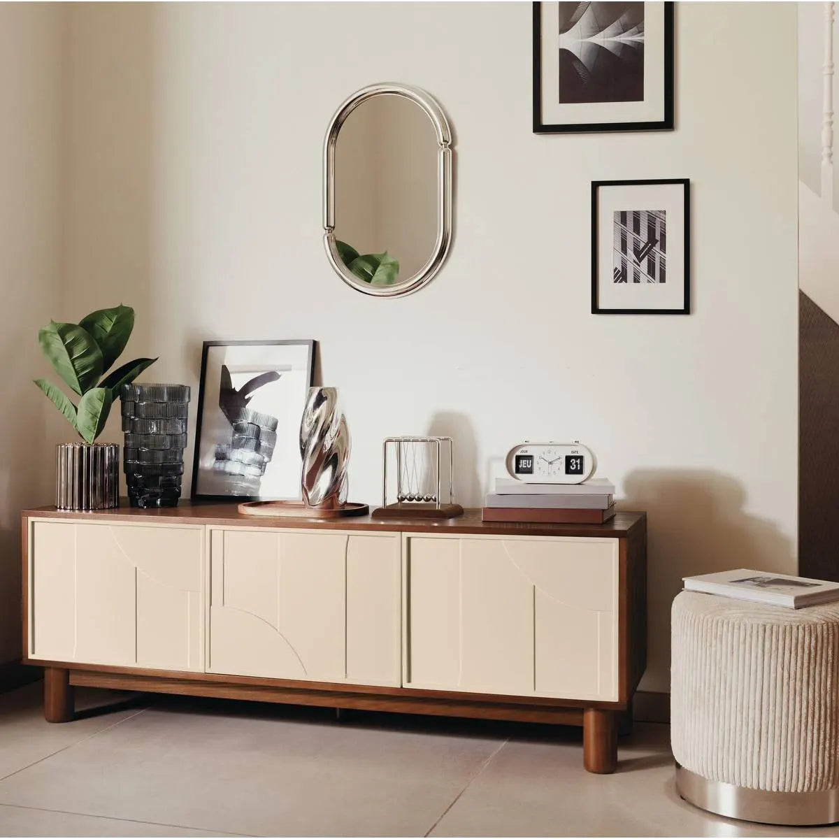 Oglindă Atmosphera Micaela, 55x35 cm