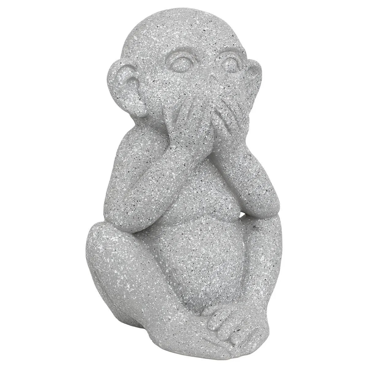 Statuie decorativă Atmosphera Sohel, Rășină, Gri, 42 cm