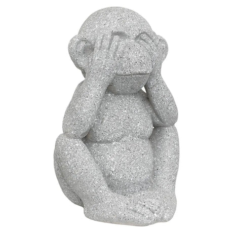 Statuie decorativă Atmosphera Sohel, Rășină, Gri, 42 cm