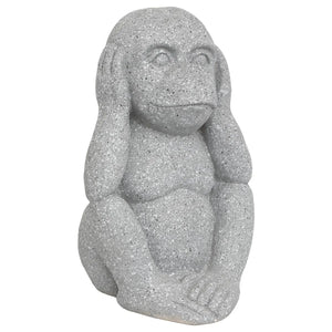 Statuie decorativă Atmosphera Sohel, Rășină, Gri, 42 cm