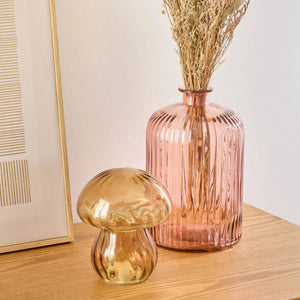 Figurină decorativă Atmosphera Toamnă, Sticlă, 16 cm, Asortate