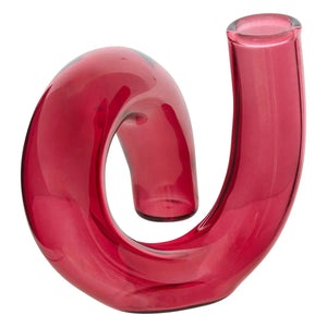 Vază Atmosphera Cheri, Sticlă, 12 cm, Diverse culori