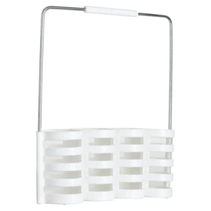 Комплект прибори Secret de Gourmet Géo, Бял, Със стойка, 24 части