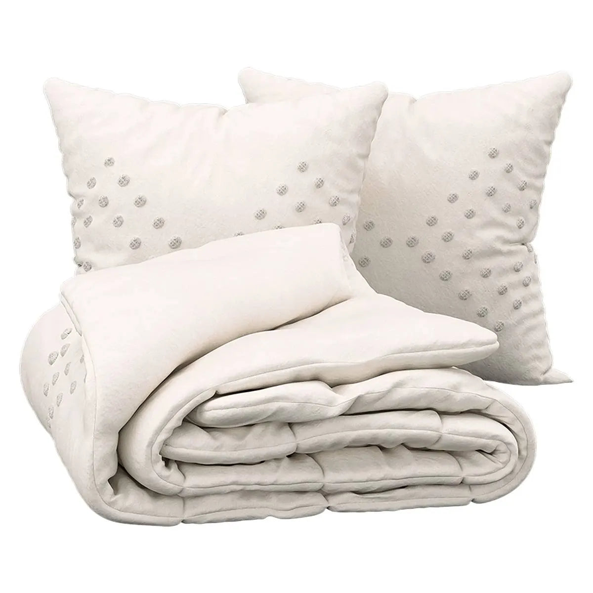 Спален комплект atmosphera Ivory, Релефен памук