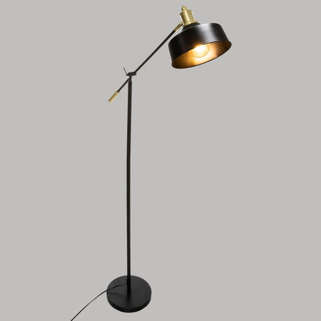 Lampion Atmosphere Flower Factory, Metal, Negru, 155 cm