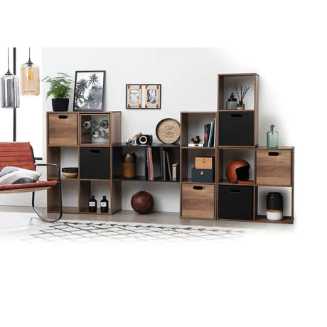 Рафт 5five Mix'n Modul Industrial, 3 отделения, Дърво