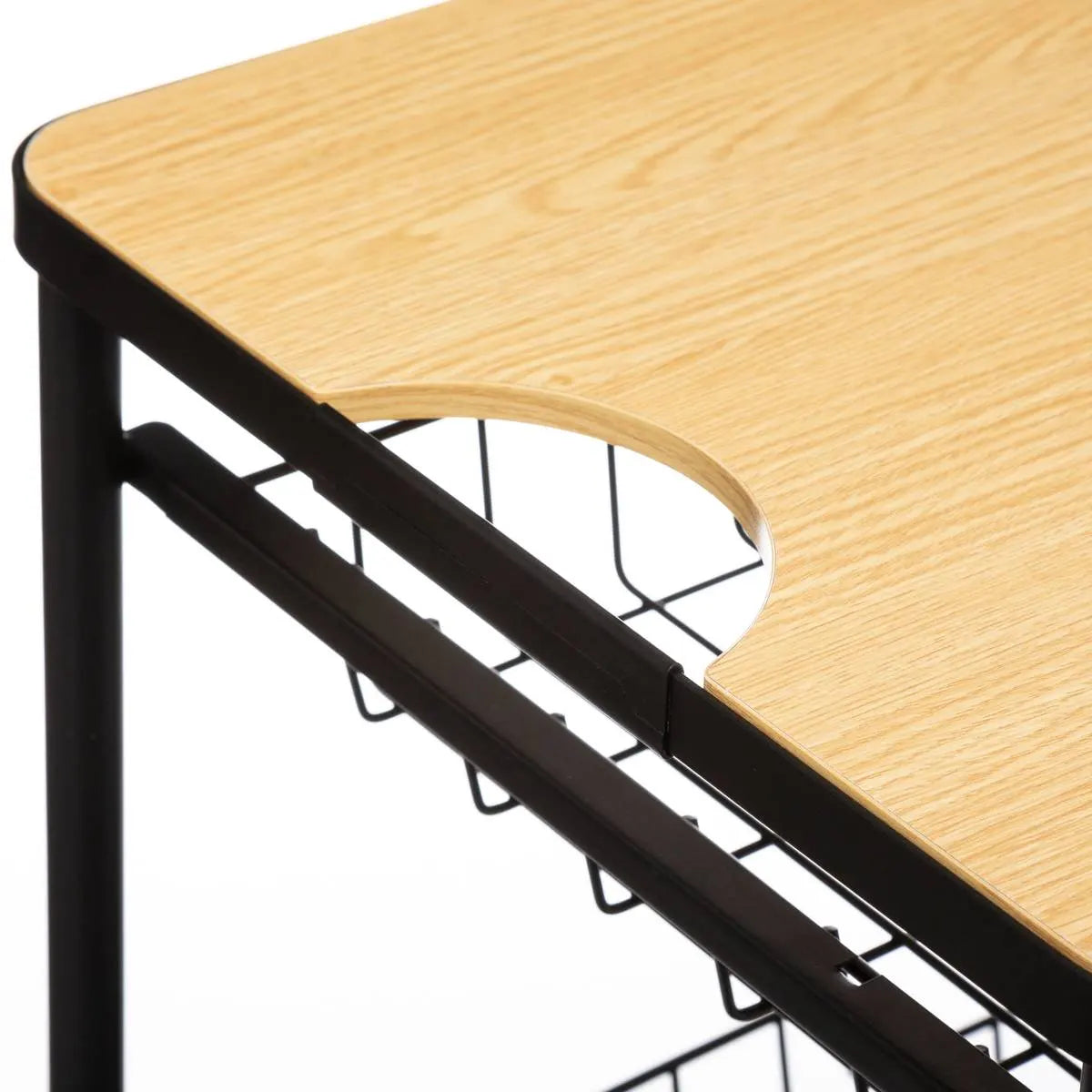 Cărucior de bucătărie 5five, Mediu, Metal, Cu partea superioară detașabilă