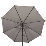 Umbrelă dreaptă înclinabilă Hesperide Loompa, 3 m