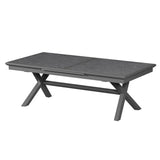 Masă de grădină extensibilă Hesperide Axiome, aluminiu, 12 locuri