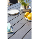 Masă de grădină extensibilă Hesperide Axiome, aluminiu, 12 locuri