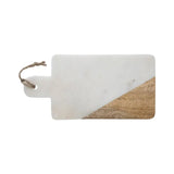 Tocător de servire Secret de Gourmet, marmură, 30x15cm