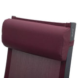 Scaun pliabil tip șezlong Hesperide Decima, aluminiu