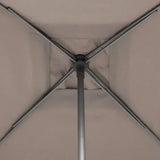 Umbrelă dreaptă înclinabilă Hesperide Soya, 2,5x2,5 m