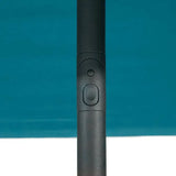 Umbrelă dreaptă înclinabilă Hesperide Soya, 2,5x2,5 m
