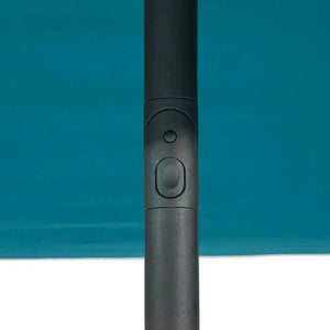 Прав накланящ се чадър Hesperide Soya, Синьо-зелен, 2.5x2.5 m