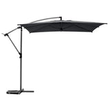 Umbrelă de grădină cu suport lateral Hesperide Manoa, 2,5x2,5 m