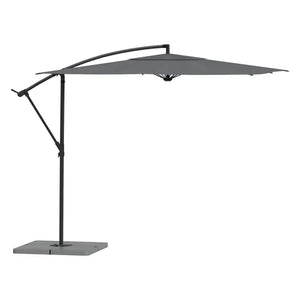 Градински чадър със странична стойка Hesperide Manoa, Цвят Шисти, 2.5x2.5 m