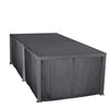 Set plase anti-insecte cu șine pentru foișor Hesperide Evora, 6x3,6 m